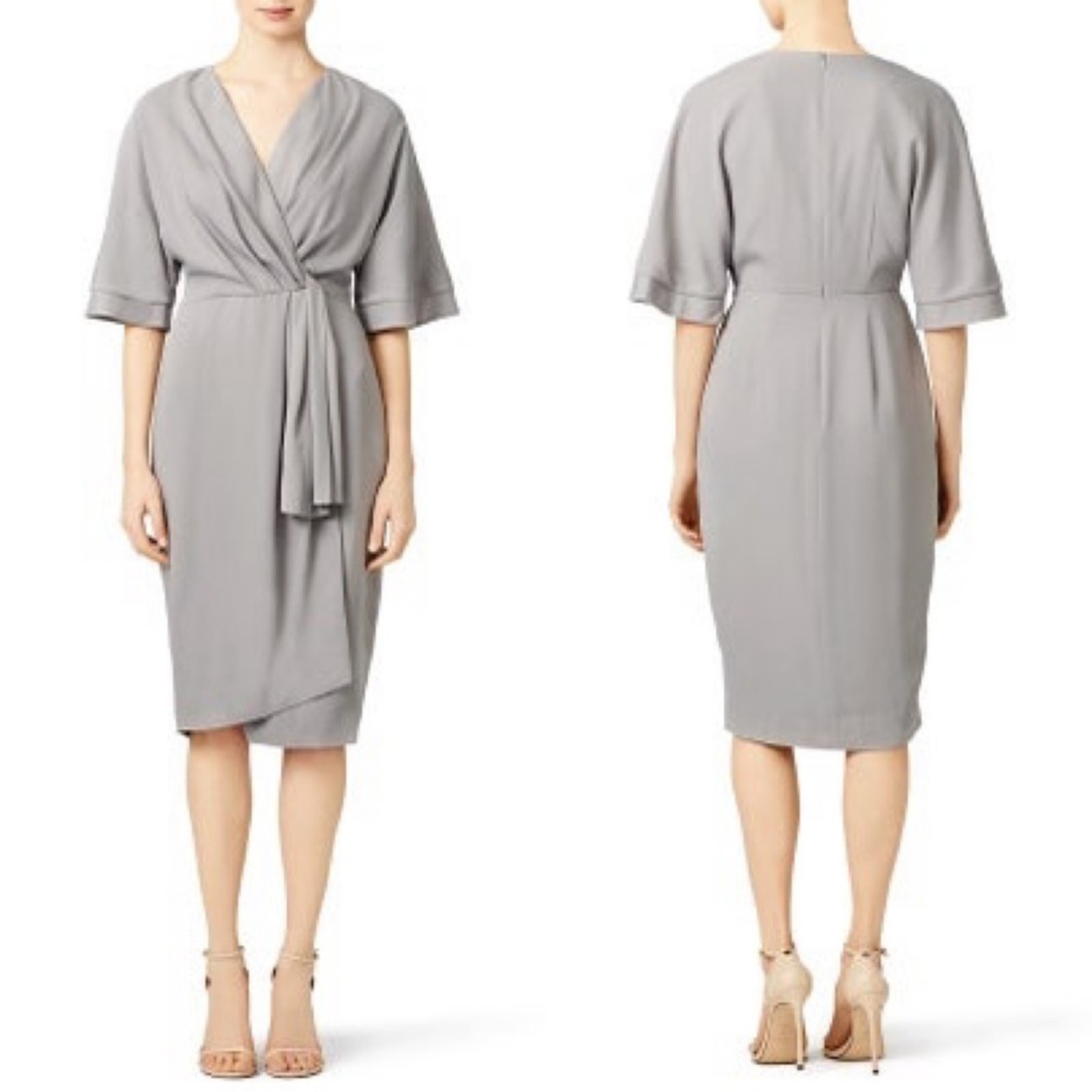 Ty-Lr Dress Womens Size Small Professional Timeless Office Siren Wedding Guest